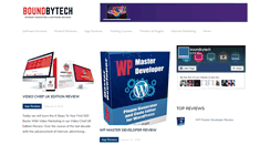 Desktop Screenshot of boundbytech.com